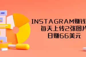（3196期）INSTAGRAM赚钱方法：每天上传2张图片，日赚66美元（视频教程）