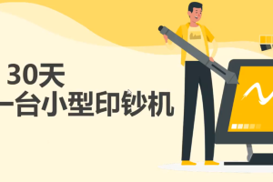 (2731期)30天打造一台小型印钞机:躺赚30万的项目完整复盘(视频教程)
