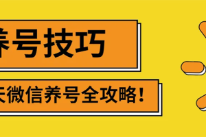 (2729期)2022年最新微信无限制注册+养号+防封解封技巧(含文档+视频)