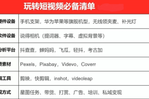 一天轻松拍出30个爆款短视频的秘籍，教你快速上手拍摄出专业的视频