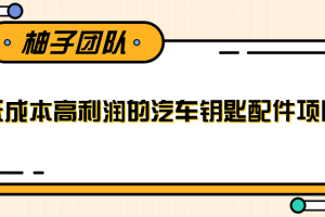 线下暴利赚钱生意，低成本高利润的项目兼职每月多赚1W+【视频教程】