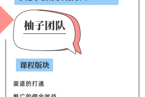 柚子团队内部课程：地推京东白条玩法项目，手把手教你实现月入10000+