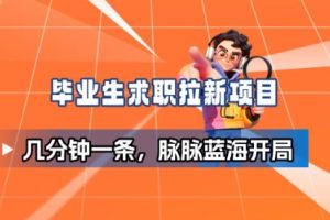 毕业生求职项目拆解_脉脉拉新空白市场，蓝海开局