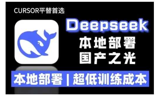 2025年deepseek R1 大型模型本地安装部署(文件+教程)本地部署,超低训练成本